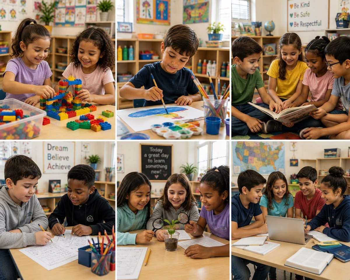 School-age program at Momas Happy Place